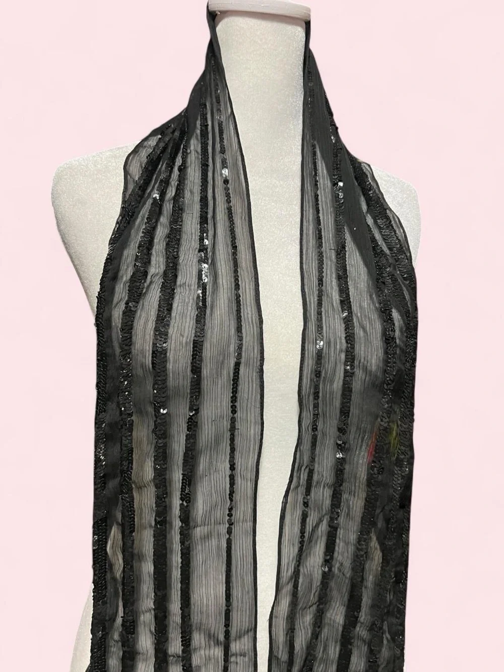 N/A black sheer